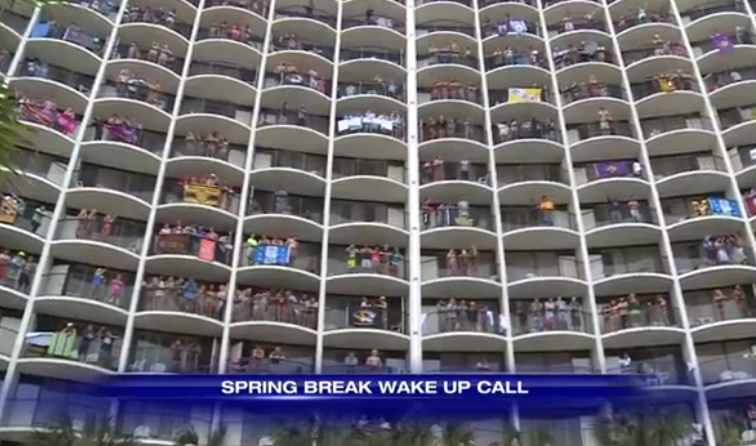 Witziger Wake-up Call: Hotel feiert Frühlingsbeginn
