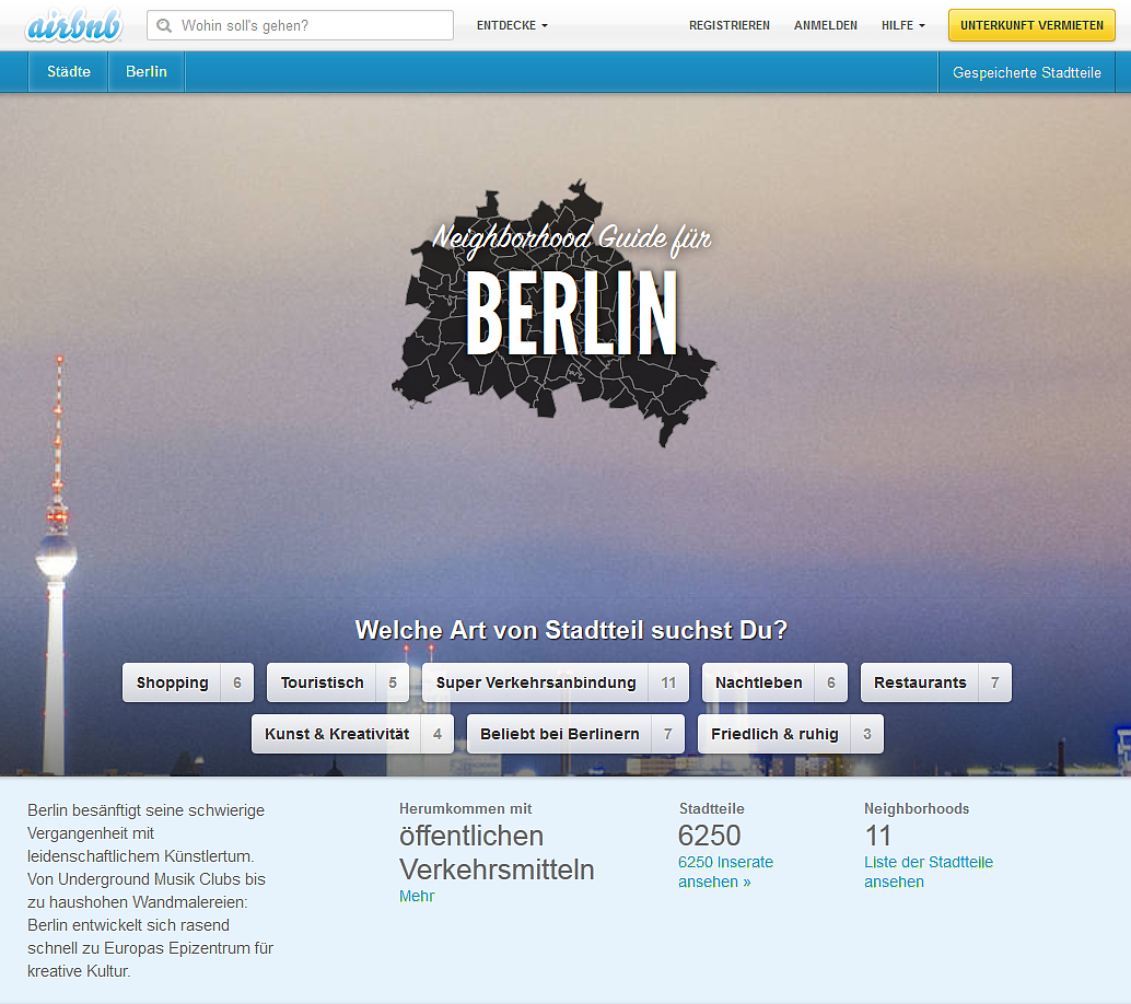 Neues Urteil stärkt Airbnb: Zweitwohnungen in Berlin dürfen zeitweise an Touristen vermietet werden